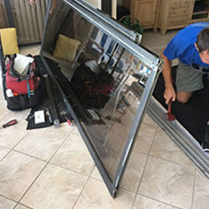 sliding glass door frame repair El Centro